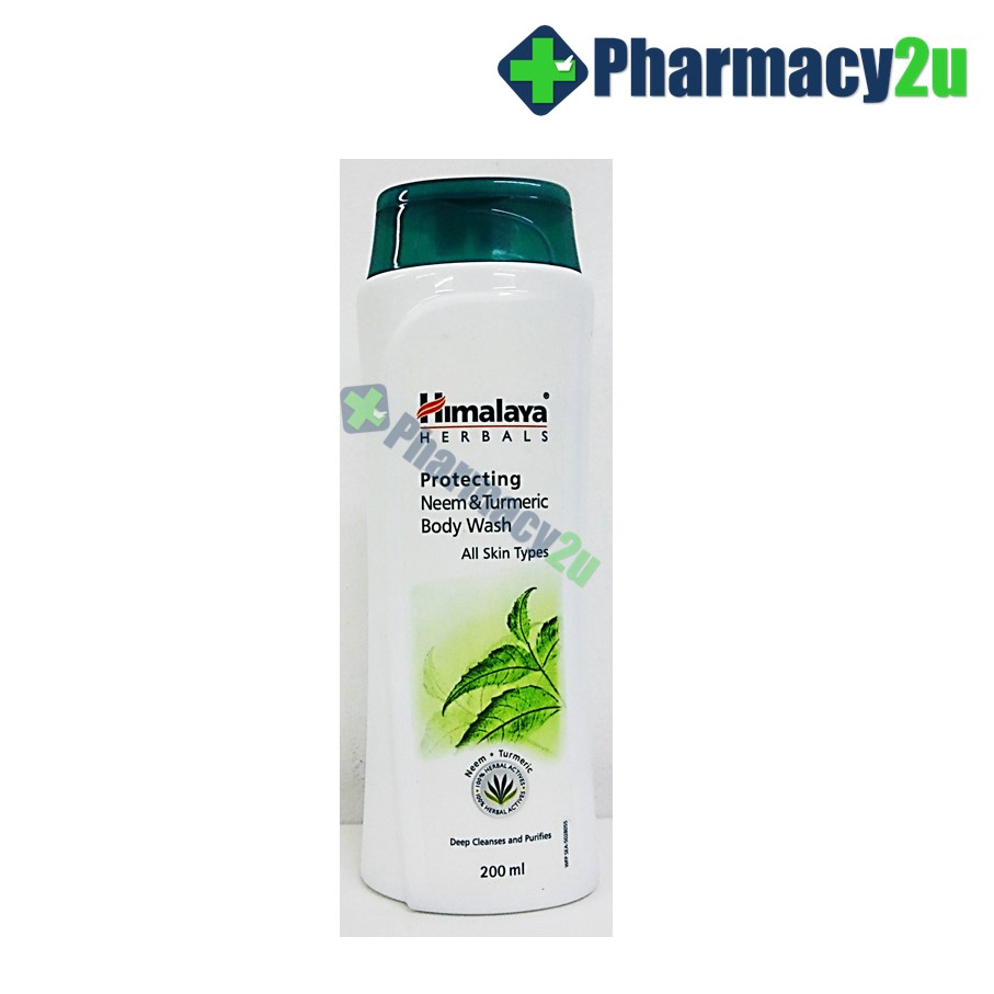 HIMALAYA PROTECTING NEEM & TURMERIC BODY WASH 200ML/400ML Shopee Malaysia