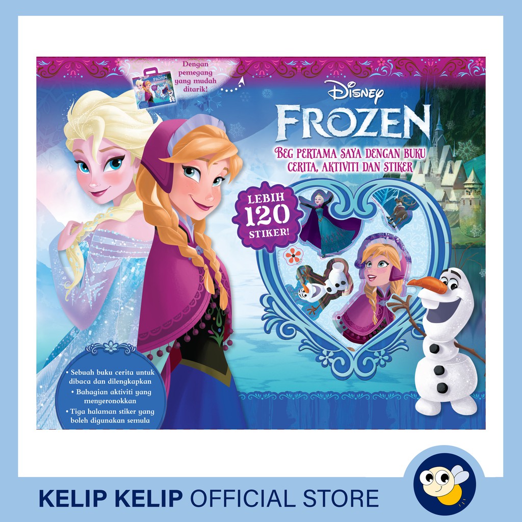 Buy Buku Cerita Kanak Kanak Ladybird Book Disney Frozen Beg Pertama Saya Bm Dengan Buku Cerita Aktiviti Stiker Untuk Kan Seetracker Malaysia