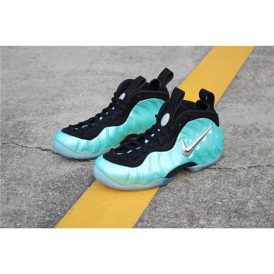 nike air foamposite pro island green