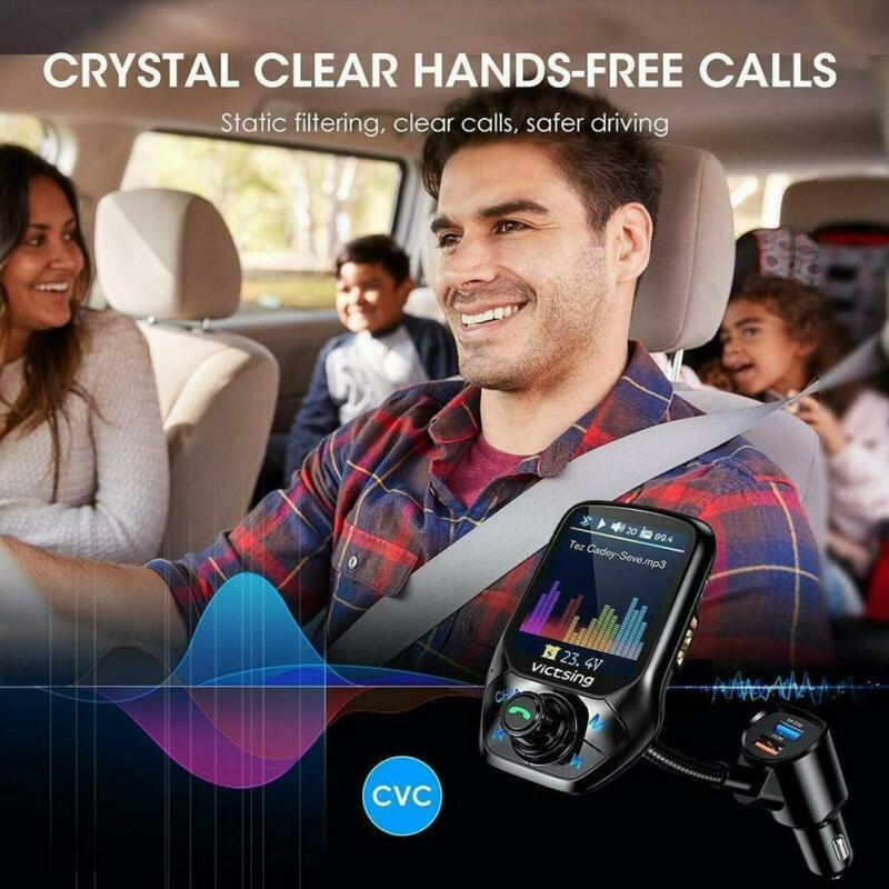 Multi Reliable Bluetooth-compatible Car FM Transmitter MP3 Player Adapter K5N8 Radio Hands M9V8 Quality - Image 5