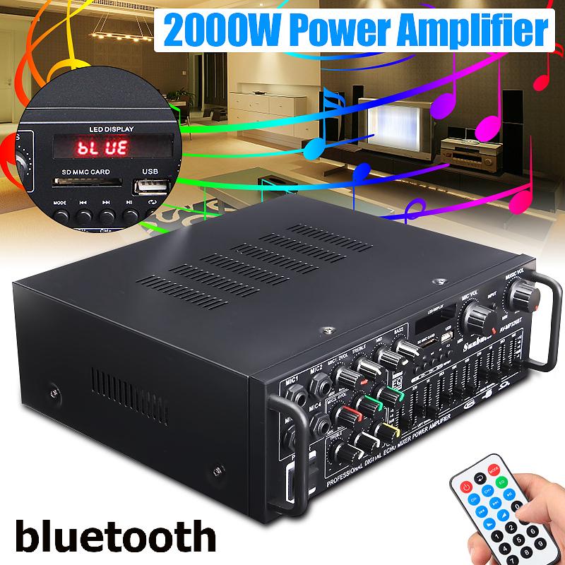 4 speaker bluetooth amplifier