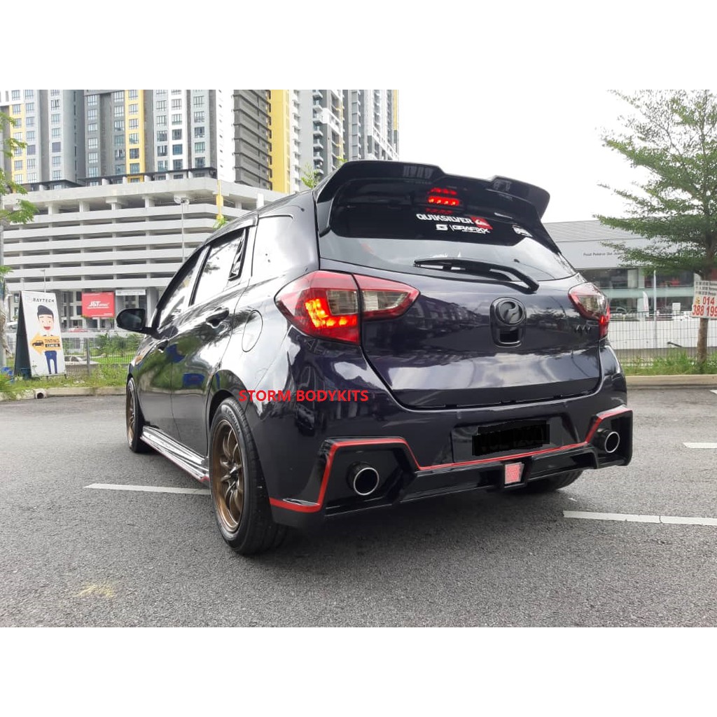 Perodua Myvi 2018 2021 Gt Bodykits With Out Paint Frp Shopee Malaysia