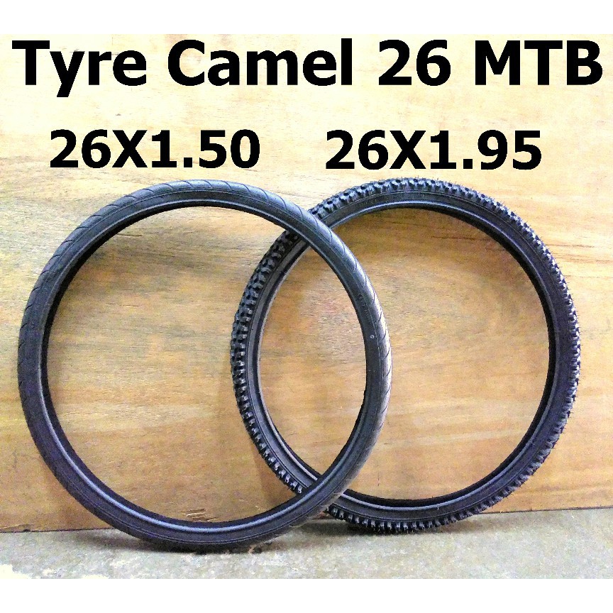 Tyre Tube Bicycle MTB Camel 26X1.50 26X1.95 Tayar Tuib Basikal Mountain