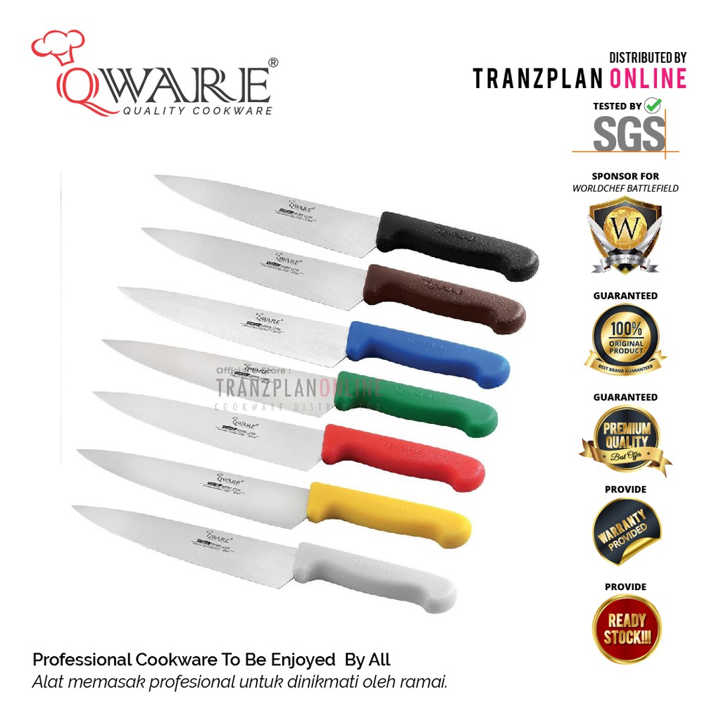 QWARE CHEF KNIFE PROFLEX HANDLE Shopee Malaysia