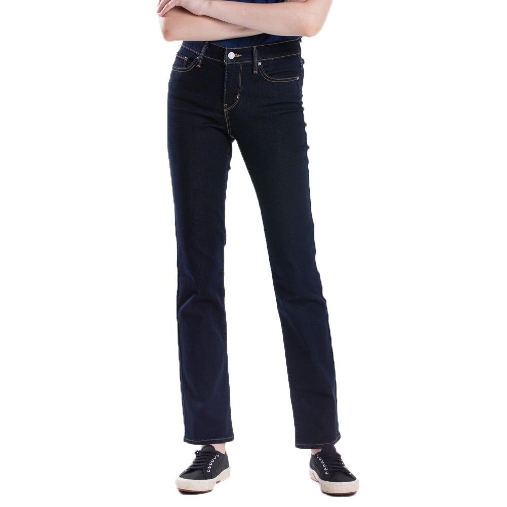 levi 314 shaping straight jeans black