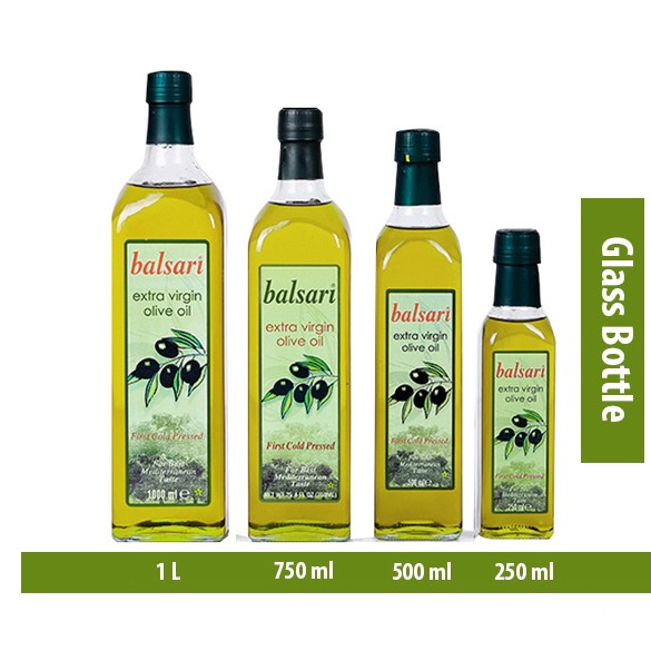 Balsari Extra Virgin Olive Oil Minyak Zaitun 500ml Shopee Malaysia