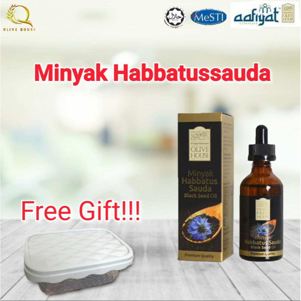 Buy Minyak Habbatus Sauda Olive House Premium Quality Black Seed Oil Free Gift Seetracker Malaysia