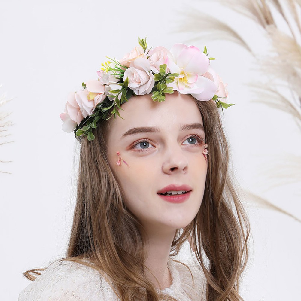 floral wreath headpieces