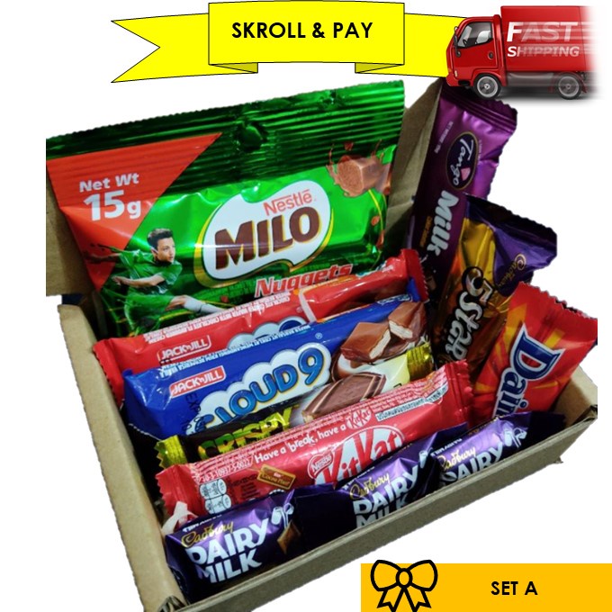 Surprise giftbox/ Chocolate box (free wish note) [Ready Stock] Shopee Malaysia