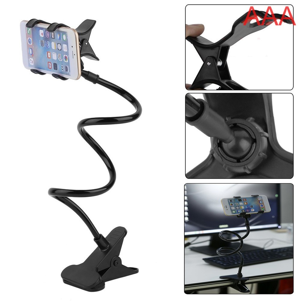 Lazy Shelf Bedside Mobile Phone Holder Clip For Smart Phone