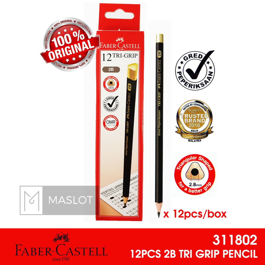 faber castell pencil 2b