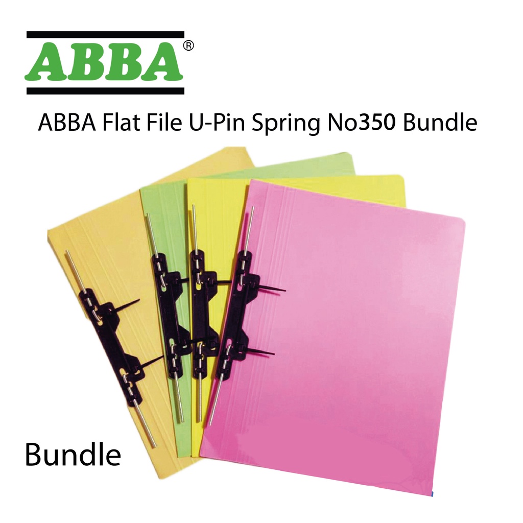 ABBA Manila Flat File UPin Spring No.350 Bundle (10pcs) Shopee Malaysia