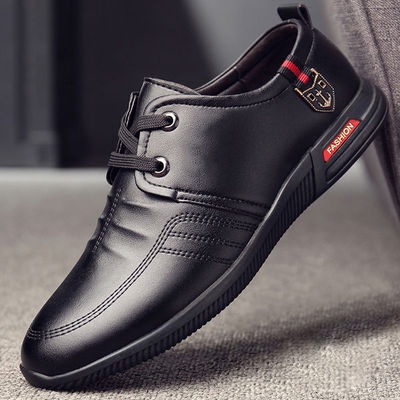 Office Wear Men Stylish Fashion Loafer Semi Formal Shoes | Shopee Malaysia