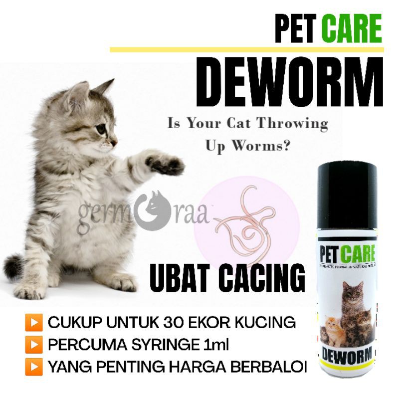 Ubat Cacing Kucing Anjing Wormnil Pet Care Deworm Shopee Malaysia