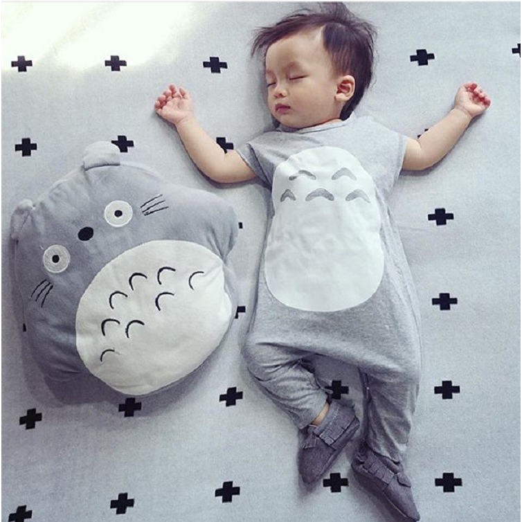 totoro baby romper