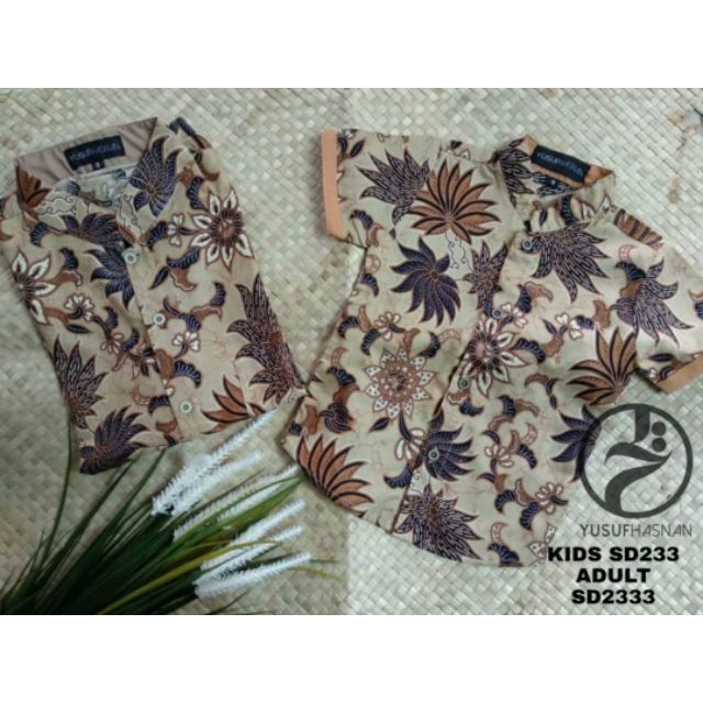  KEMEJA  BATIK  KANAK2 CUN MELECUN Shopee Malaysia