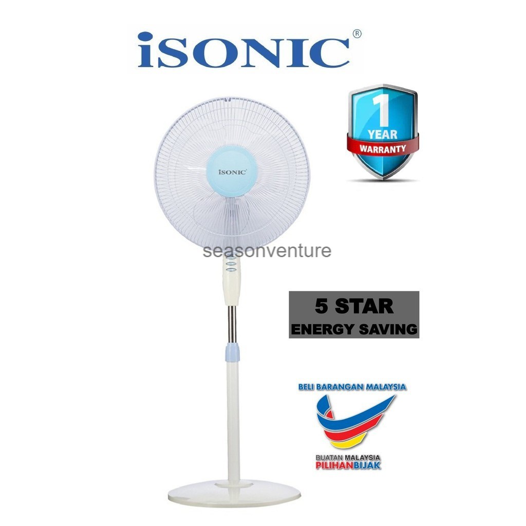 ISONIC CTF-SF16A/ CTF-WF16 Stand Fan / Wall Fan | Shopee Malaysia