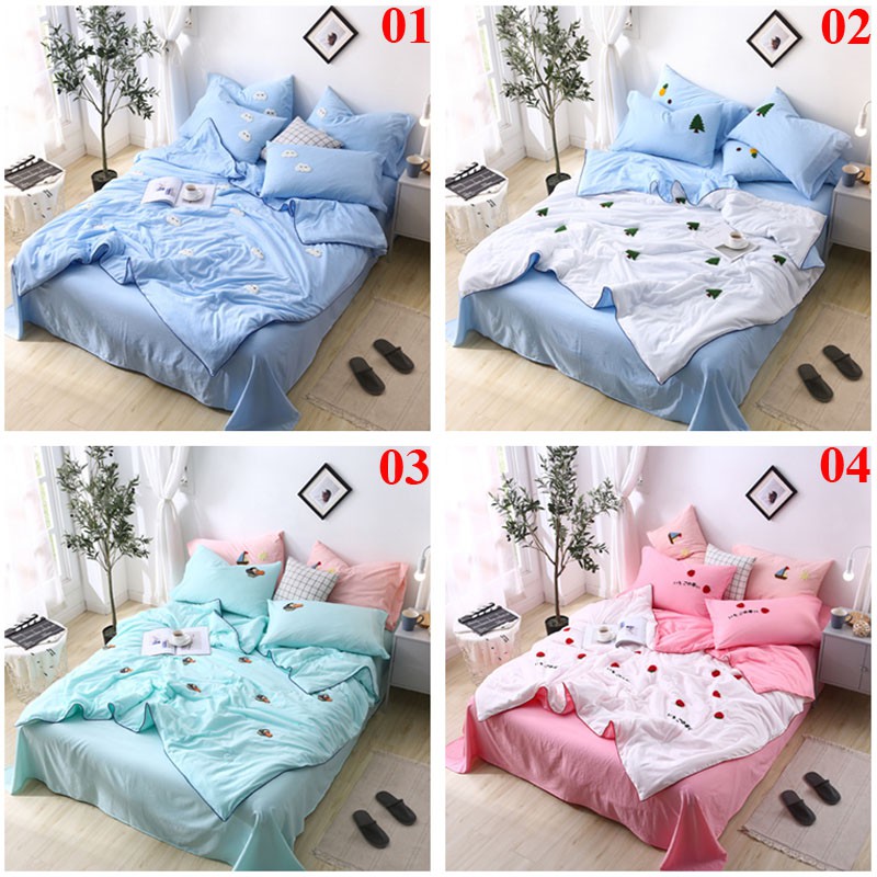 bed sheet with blanket set