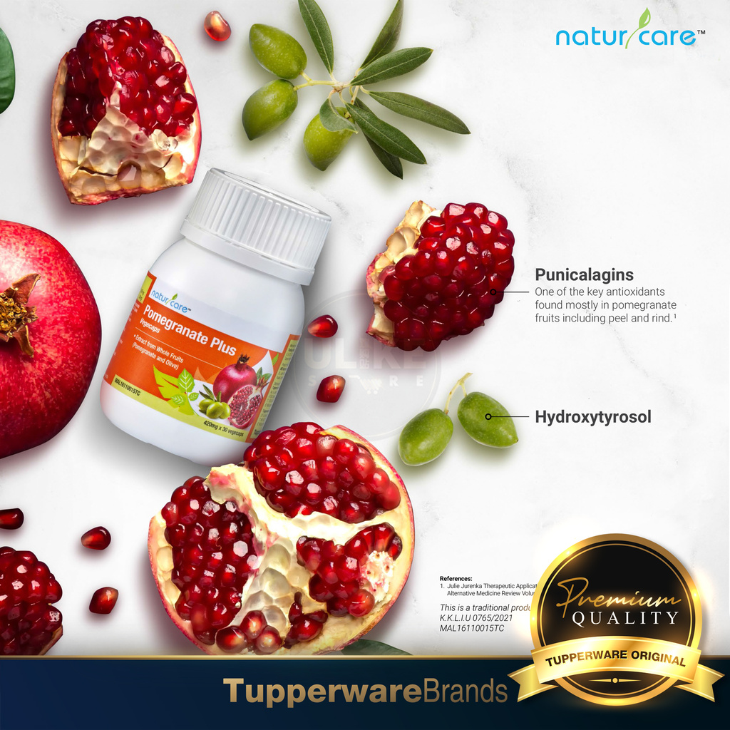 Original TUPPERWARE | NaturCare Pomegranate Plus Olive [Ready Stock]