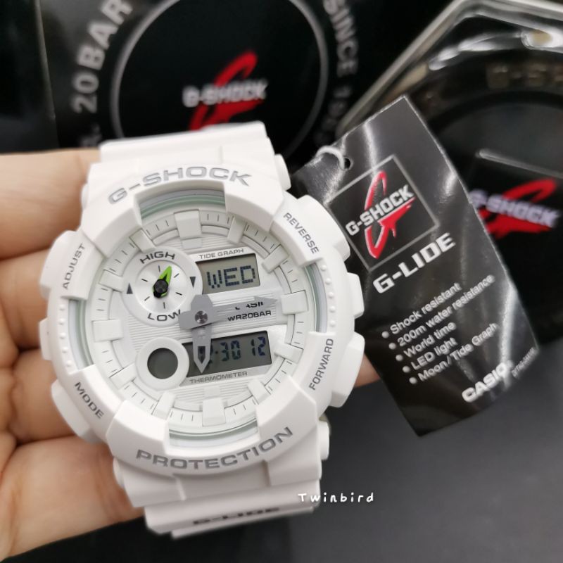 極美品 CASIO G-SHOCK G-LIDE GAX-100A-7AJF 独特の素材 - 時計