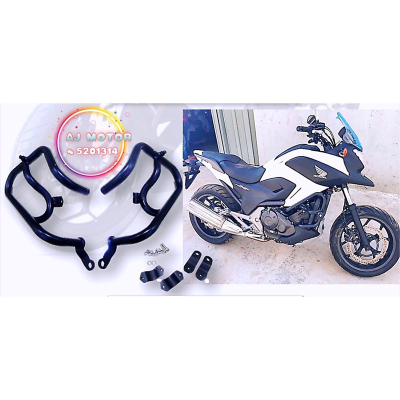 NC700 ENGINE GUARD CRASH BAR HONDA NC700 SIDE TEPI BODYGUARD BESI