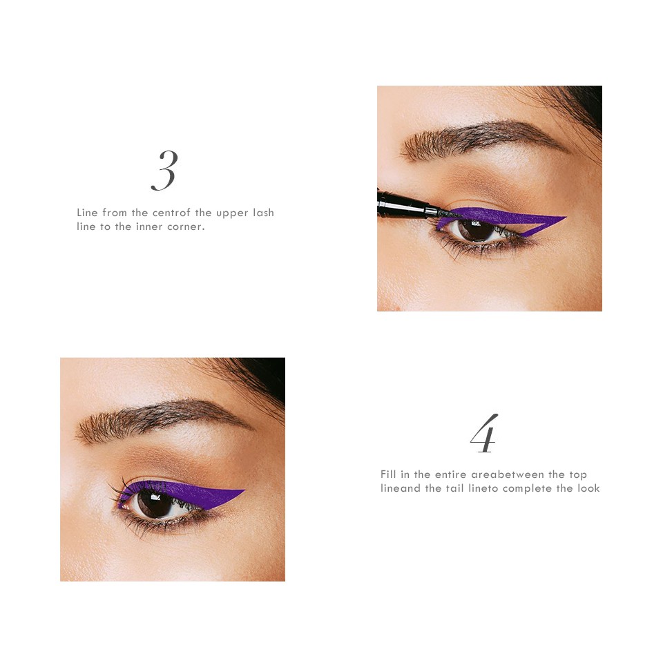 O.TWO.O Thin Wire Waterproof Eyeliner Easy to Wear Eye Make Up