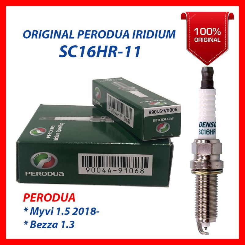 Perodua Bezza 1 3 Myvi 1 5 2018 Iridium Spark Plug 9004a 91068 X 4 Pcs
