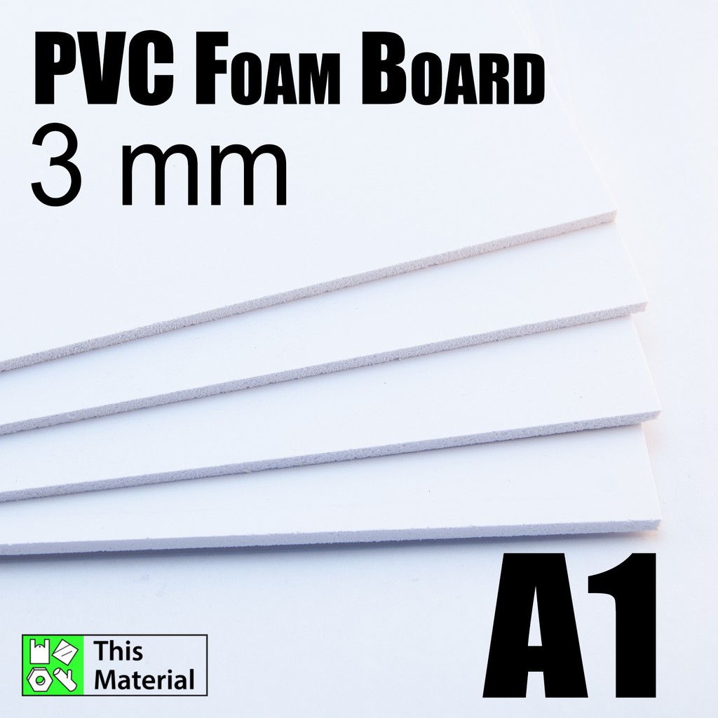 3 mm A1 PVC Foam Board Foamex Sheet Model Plate Material for Building