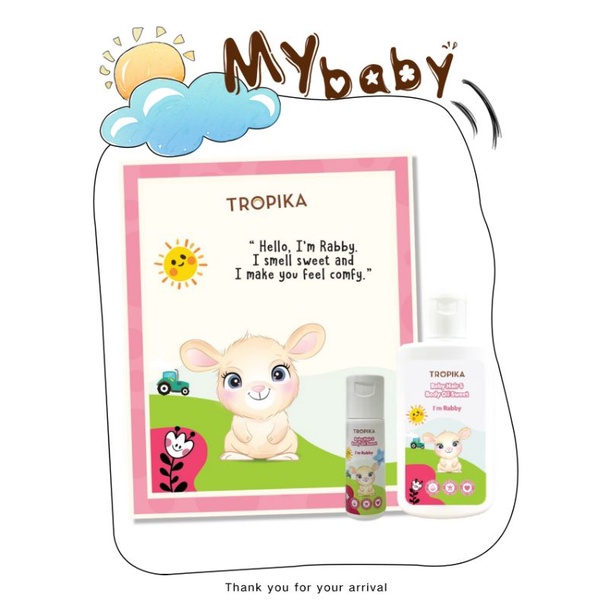 Tropika Baby Hair and Body Oil