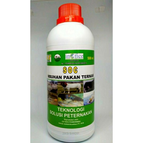 Soc HCS Animal Feed 500ML ORIGINAL Organic Supplement Liquid Livestock  Fisheries | Shopee Malaysia