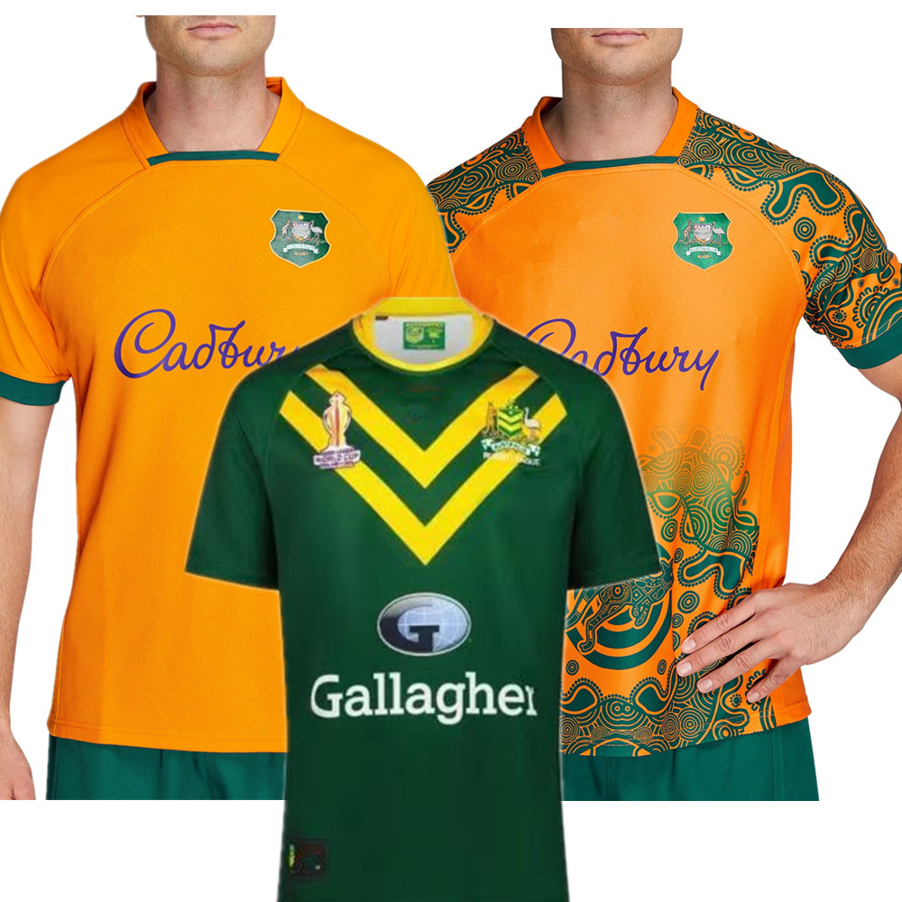 2023 2024 Australia WALLABIES Home away Rugby Jersey International League Rugby Jerseys Retro version shirt Cricket shirts