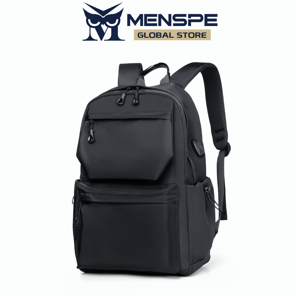 MENSPE Men Backpack Notebook Backpack Business Travel Bag Waterproof Backpack College Fashion Backpack Casual Shoulder Bag Anti Theft Back Pack School Bag
