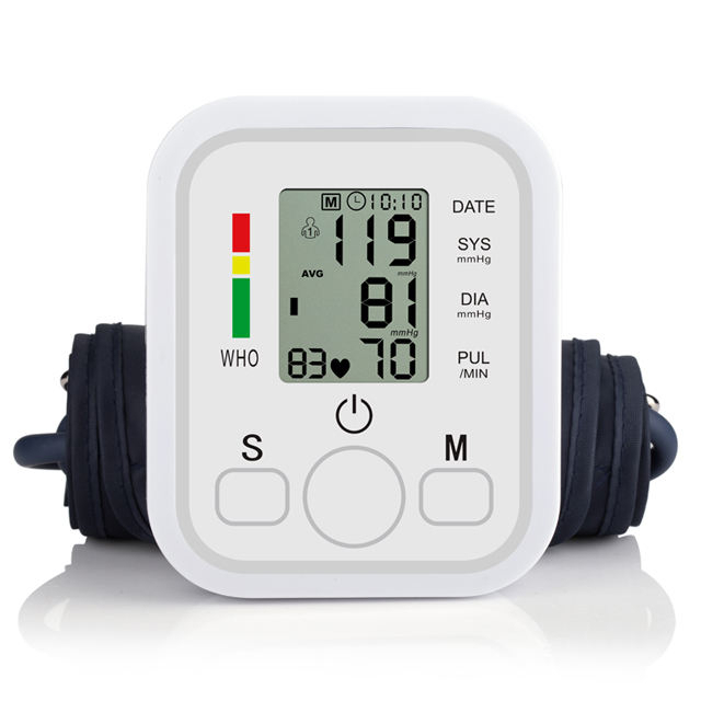 Monitor Tekanan Darah Lengan Cuff Original TAKROL B01 Electric Automatic Sphygmomanometer Digital Upper Arm Blood Pressure Monitor BP Monitors Armstyle Heart Beat Rate Pulse Meter Machine Tonometer Cuff Tensiometer