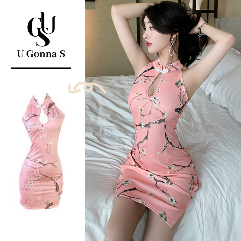 Women Dress Improved Cheongsam Short Sleeve MiNi Bodycon Chinese style Stylish Elegant Supersoft Hot Party 女士连衣裙