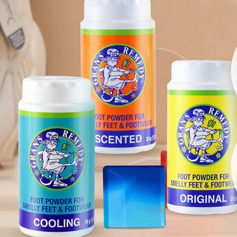 【R&D】Gran's Remedy For Smelly Feet and Footwear Shoe Powder Smelly Feet Powder To Prevent Foot Odor Foot Care 35g
