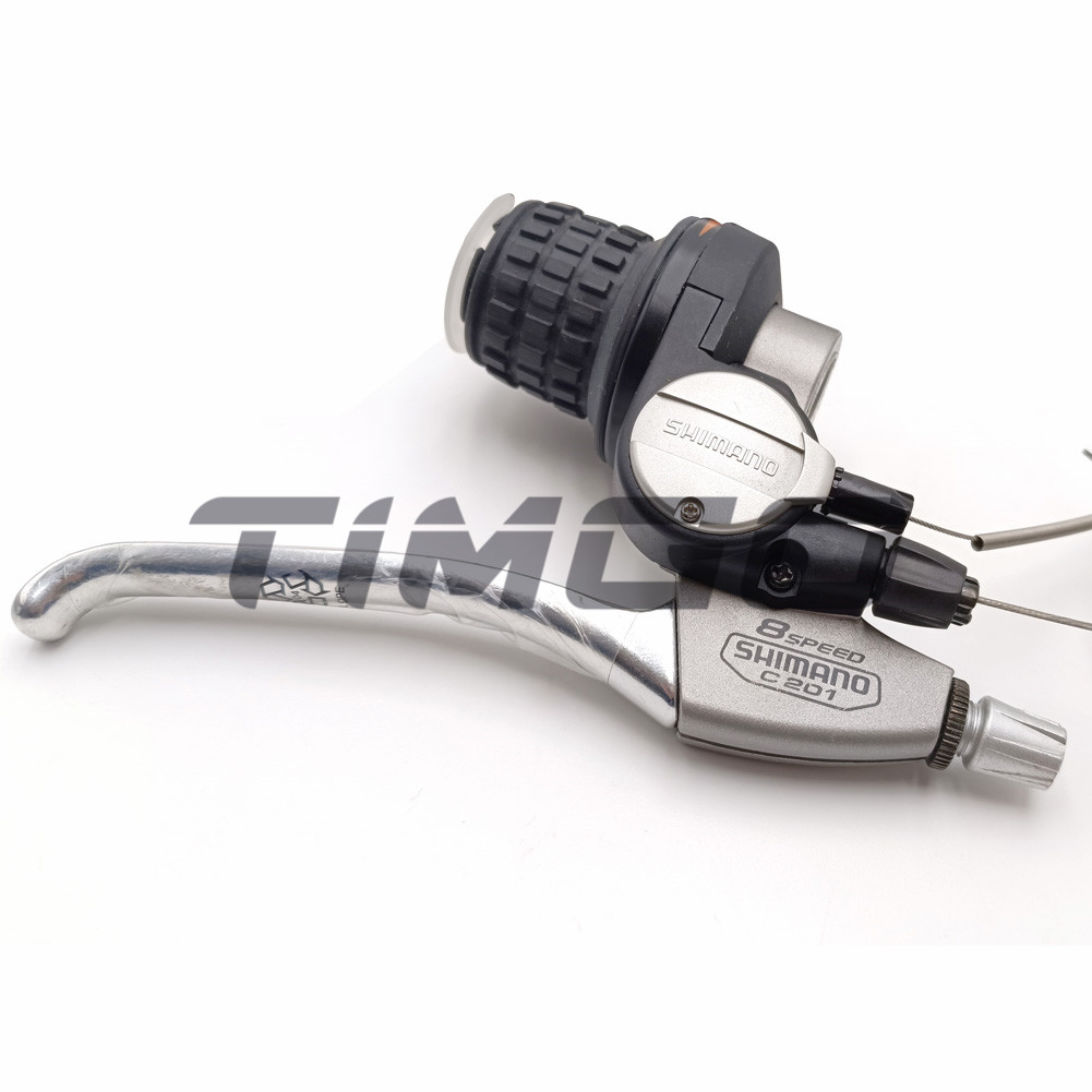 ちいやん SHIMANO SB-C201 3x8 Speed RevoGripshift Index Brake Shifter Lever