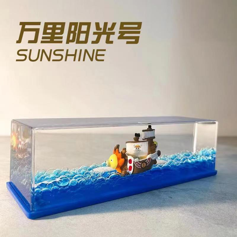 Cruise Wheel Fluid Drifting Bottle Never Flip Ship Titanic Model Tik Tok Hot-Selling Desktop Ornaments