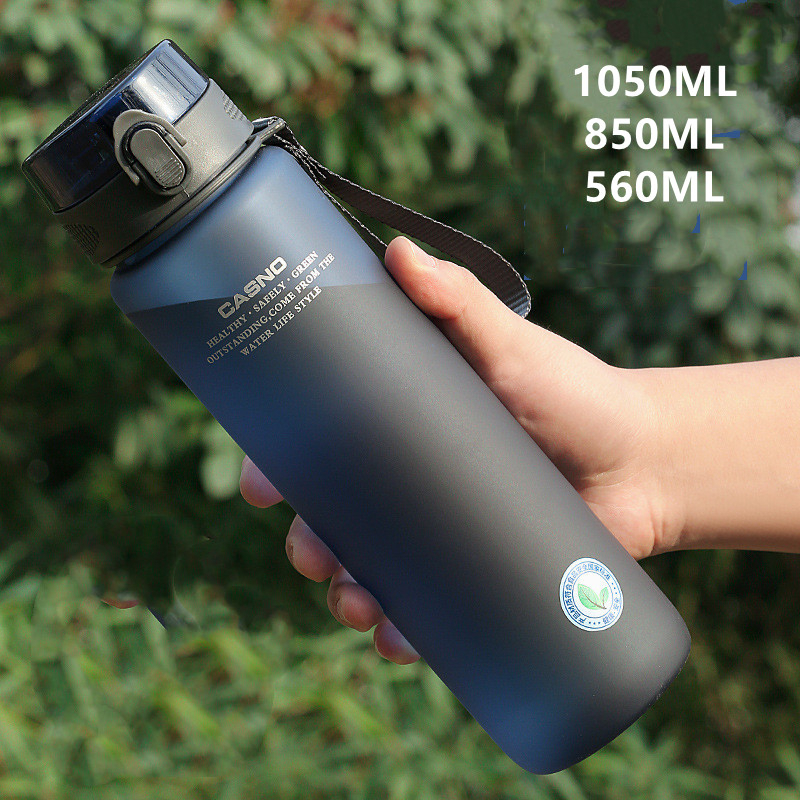 1050ml High Quality Sport Plastic Water Bottle Portable Outdoor Cycling Climbing Gym Fitness Drinking Bottles Eco-Friendly