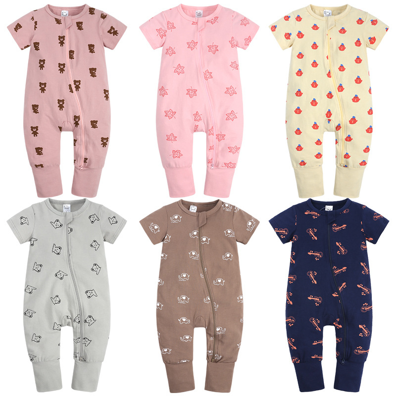 Kids Tales baju romper Baby Newborn boy girl Jumpsuit Summer Short-Sleeved Clothes Wholesale bayi onesie trend viral