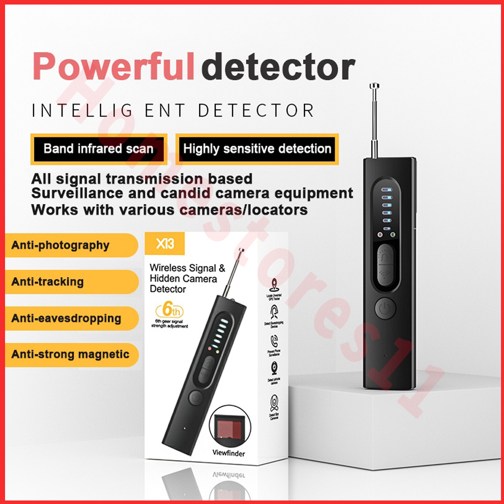 TQ Anti-Spy Hidden Camera Detector Prevent Monitoring Wireless Signal Detector