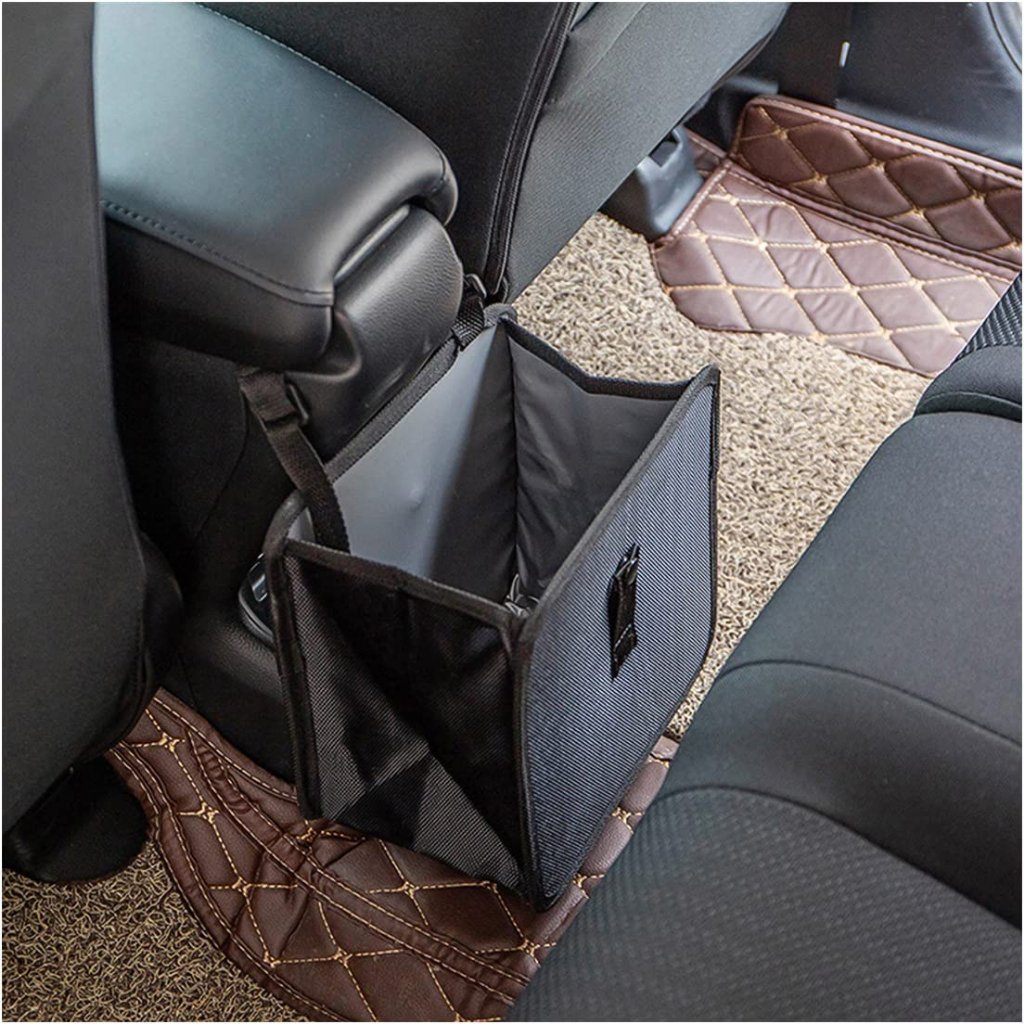 Foldable Car Trash Can, Hanging Waterproof Leakproof Trash Can Storage Bag for Car, Car Interior Accessories