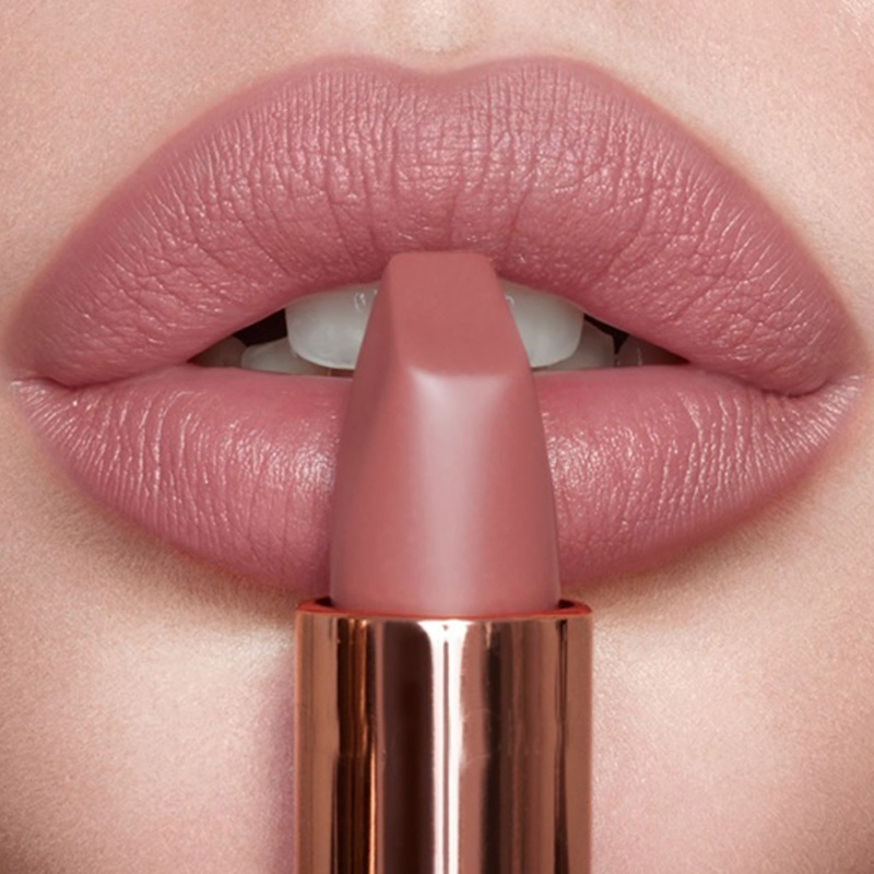 Nude Matte Lipsticks 6 Colors Waterproof Long Lasting Lip Stick Not Fading Sexy Nude Red Pink Velvet Lipsticks Makeup Cosmetic