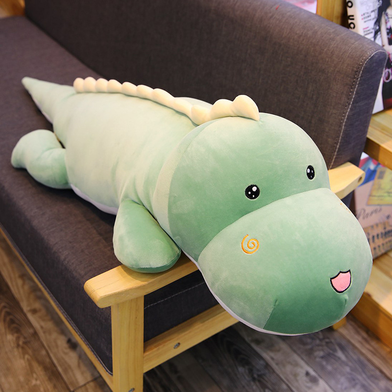 Long Dinosaur Crocodile Cute Plush Toy Doll Sleeping Pillow Girl Holiday Gift Big Plush Toy