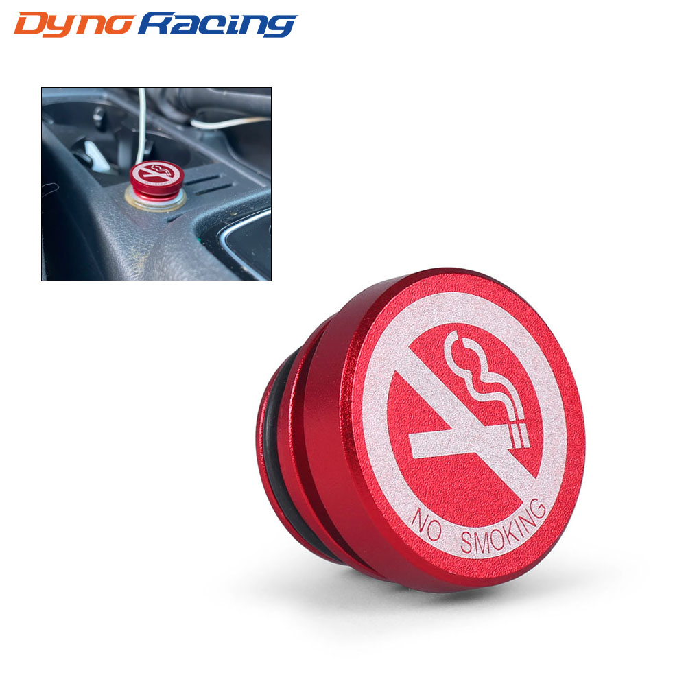 12V Universal Car Cigarette Lighter Button Cover Accessories No Smoking Button Car Cigarette Lighter Plug Delete Plug