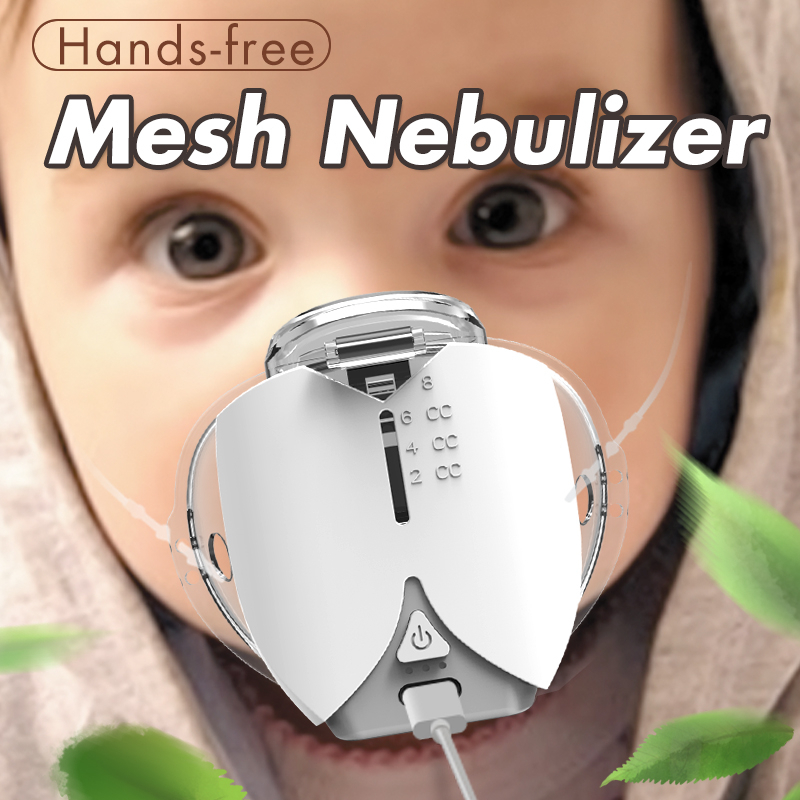 Ultrasonic Mesh Nebulizer Handheld Portable Inhale Automizer Silent Inalador Nebulizador Asthma Humidifier Mini