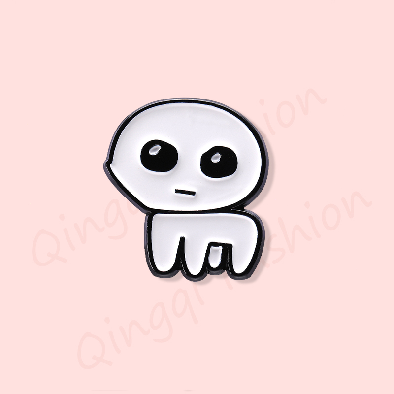 Autism Tbh Creature Enamel Pins Mental Health Caring Brooches Lapel Badges Funny Jewelry Gift for Kids Friends