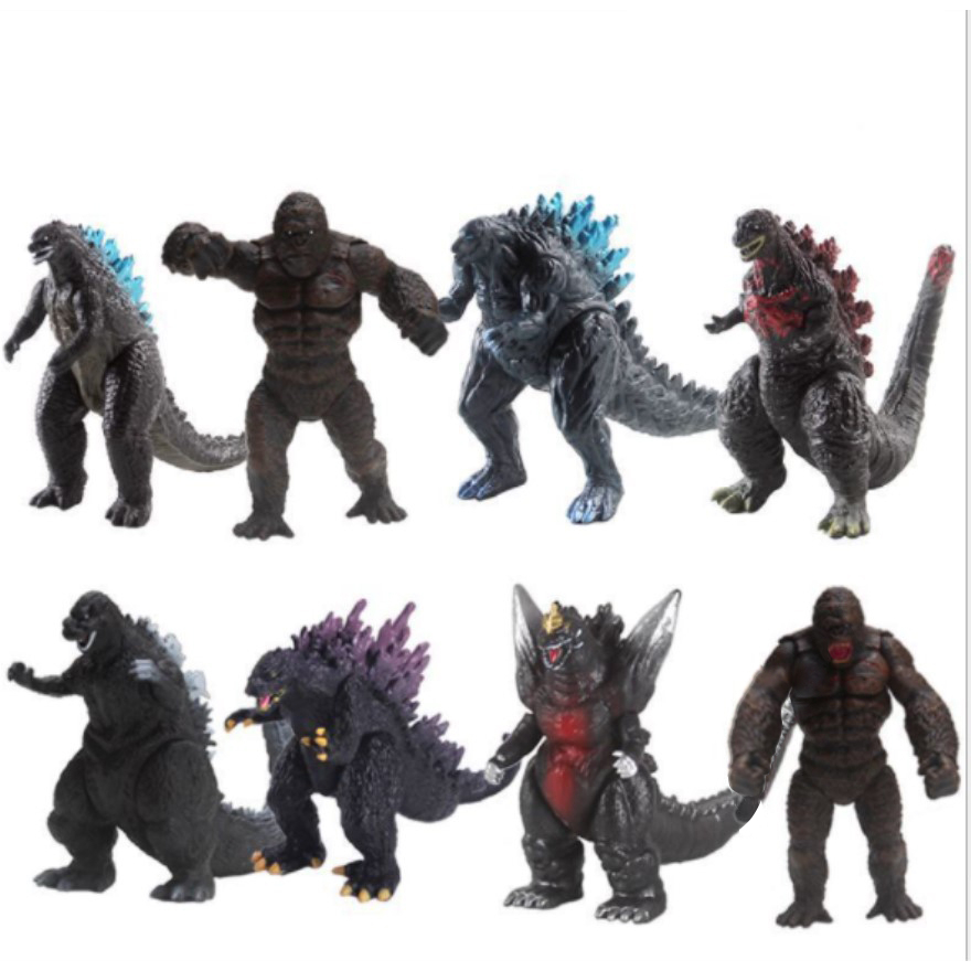Godzilla Toys Action Figures Movable Joint Dinosaur Toys Kids Gift for Birthday Party Christmas Children Reward Fourth