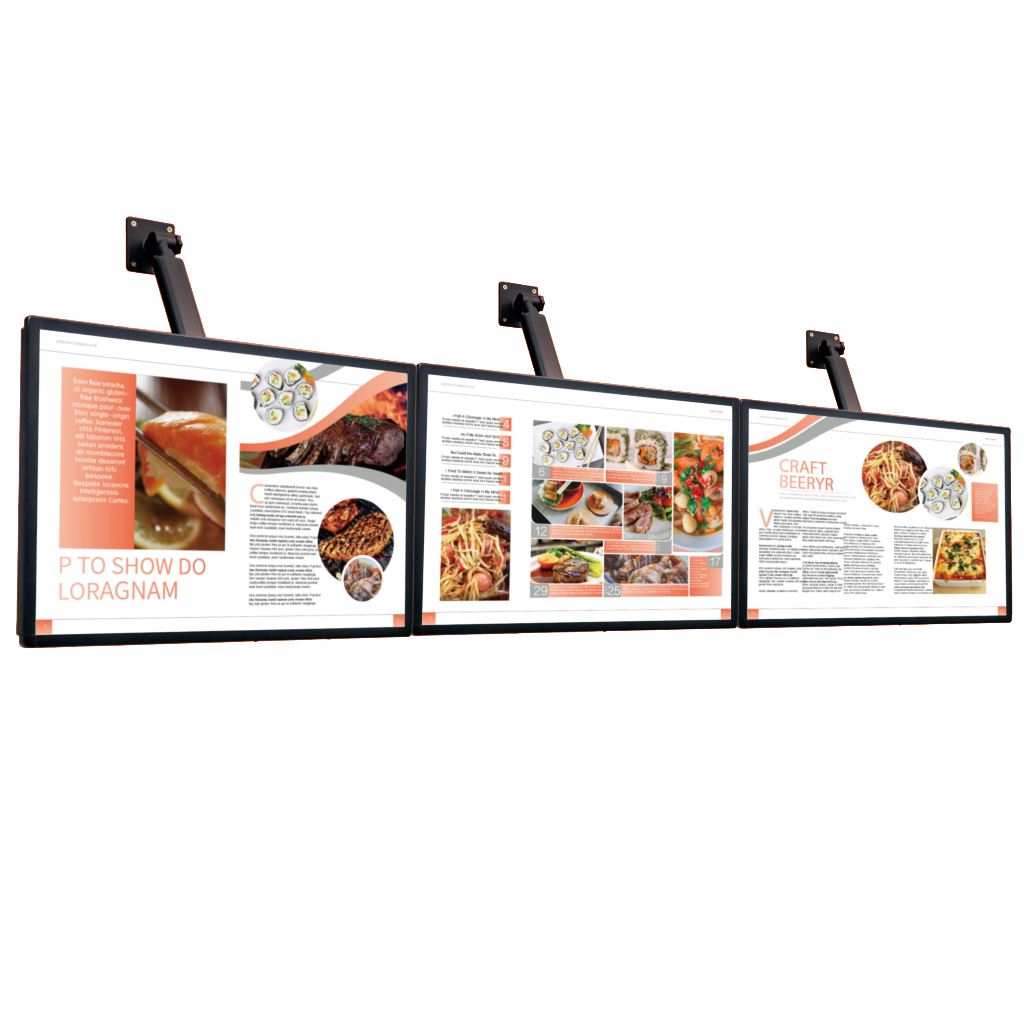 gas station milk tea ads a0 frame led beer light box menu board