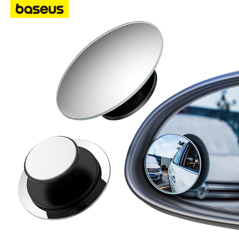 Baseus Car Rear View Mirror Full Vision 360° Wide Anger Parking Assitant Waterproof (2Pcs)