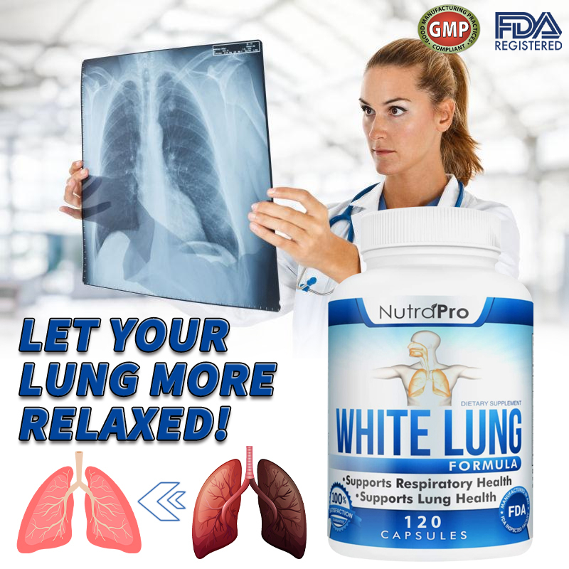 White Lung - lung cleansing and detoxification, supports lung health, respiratory health